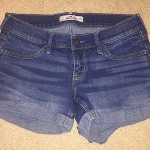 Hollister jean shorts